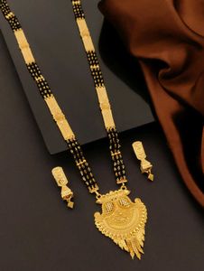 Elegant Gold Plated Mangalsutra Set