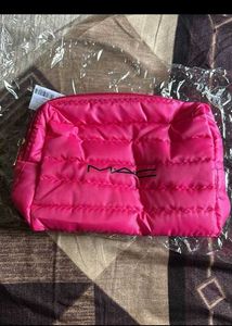 Pink MAC Cosmetic Pouch