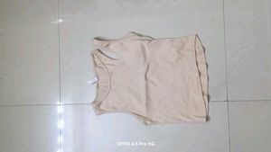 Beige Tank Top
