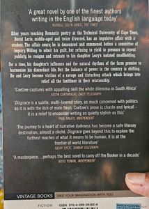 J.M. Coetzee's Disgrace - Award-Winning Novel