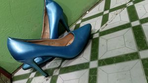 Heel Pumps Blue