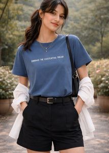 Women's Graphic Tee - Embrace the Existential Drea