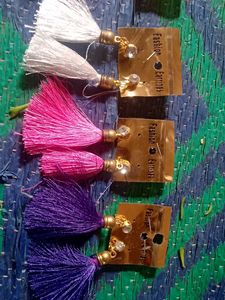 Colorful Tassel Earrings