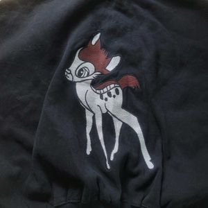Vintage Bambi Turtleneck Sweatshirt