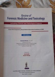Review of Forensic Medicine &amp; Toxicology