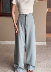 Unisex High Waist Trousers