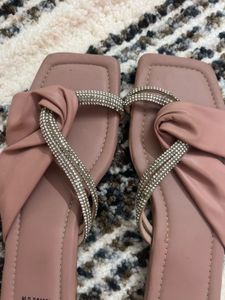 Stylish Embellished Flat Sandals