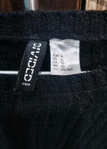 H&amp;M Ribbed Cropped Sweater