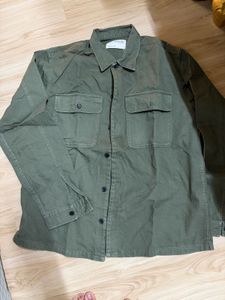 Men's Olive Green Utility Shirt