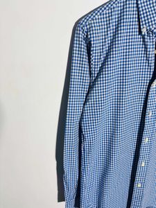 Classic Blue Gingham Shirt