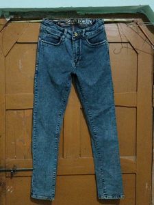 Blue Wash Denim Jeans