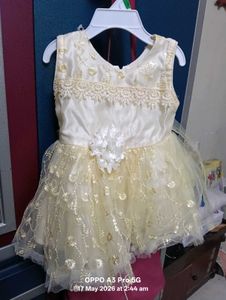 Beautiful White Tulle Baby Dress