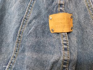 Distressed Denim Overalls