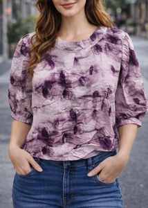 SALE🎀Stylish Purple Crop Top Women