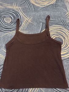 Brown Camisole Tank Top