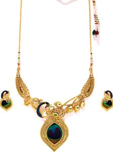 Peacock Feather Earrings
