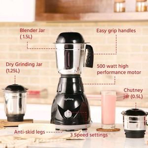 Lifelong Mixer Grinder with 3 Jars