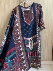 Boho Print Kurta Set