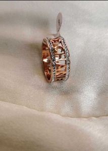 Rose Golden Tone Fashion Ring