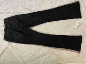 Flare Jeans with Contrast Panels