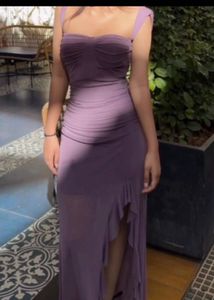 Elegant Ruched Maxi Dress