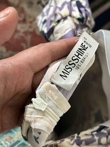 Pintresty Retro Print Wrap Midi Dress