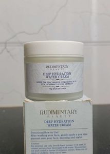 Rudimentary Beauty Deep Hydration Water Cream