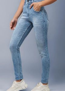 Light Blue Regular Fit Jeans