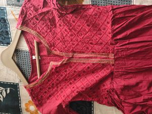Embroidered Anarkali Kurta