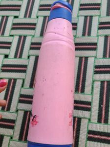 Durable Pink Water Bottle with Secure Cap