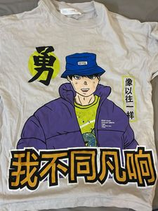 Anime Graphic Print T-Shirt