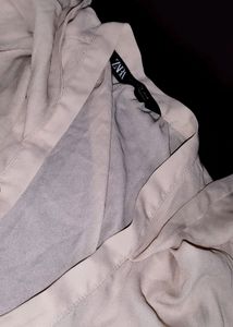 Zara Off White Dress Shirt