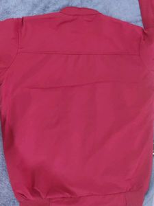 Men's Red Casual Jacket