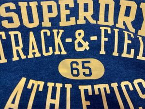 SUPERDRYT&amp;F Typographic Print Hoodie