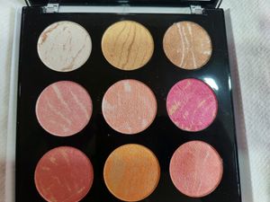 combo . HD Blush &amp; Highlighter Palette