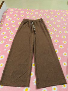 Brown Wide Leg Palazzo Pants