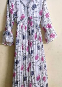 Beautiful Floral Midi Dress