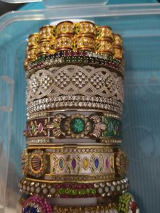 Assorted Indian Bangles Set