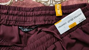 Maroon Cargo Pants