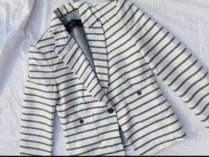 Zara Striped Blazer