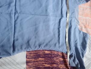 Solid Blue Kurta