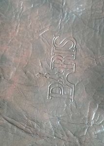 Brown Faux Leather Imported bag