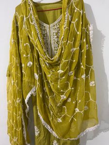 plaza suit with dupatta