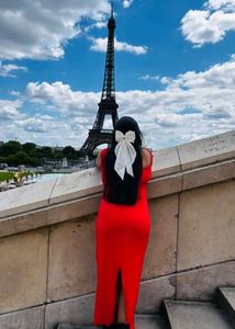 Vibrant Red party Dress❤️