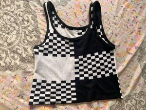 Checkerboard Tank Top
