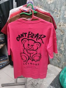 Pink Bear Graphic Tee