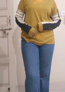 Oversized Full Sleeve T-shirt
