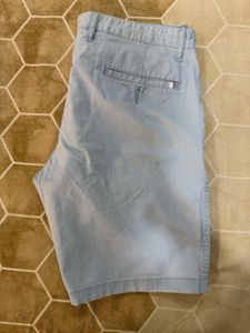 Stylish Men's Light Blue Shorts