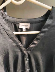 Satin semi formal top