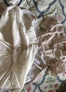 Floral Print Puff Sleeve Dress
